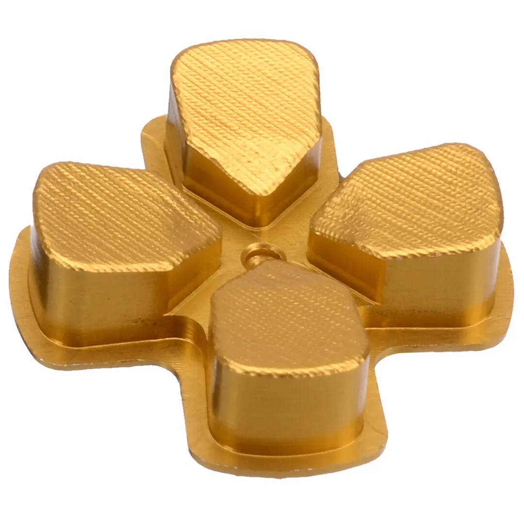 1 Set Alloy Metal Bullet Buttons Thumbsticks Cap Kit For PS4 Controller Gamepad Controller