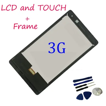 

For Huawei Mediapad T3 7.0 BG2-W09 BG2-U01 BG2-U03 LCD touch screen digitizer assembly with frame + tools