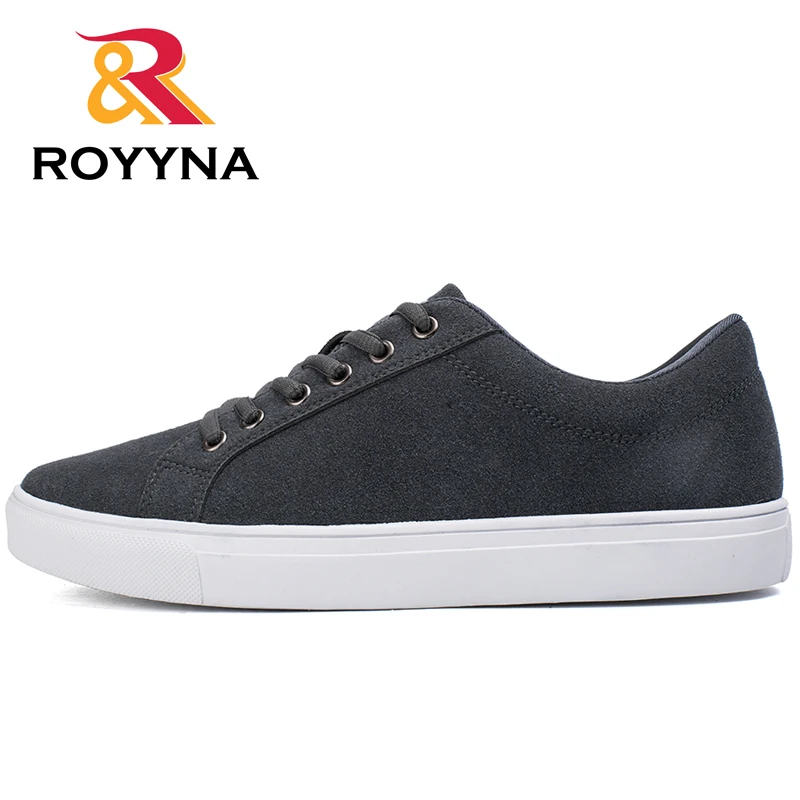 DARK GREY ROYYNA/Новинка года; дизайнерские Популярные кроссовки; женская уличная Повседневная обувь; женская обувь для отдыха; женская обувь; модная обувь - Цвет: DARK GREY