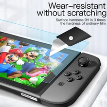 Протектор экрана из закаленного стекла kingd Switch NS Ultra-clear Взрывозащищенная защита переключателя для пленки nintendo Switch
