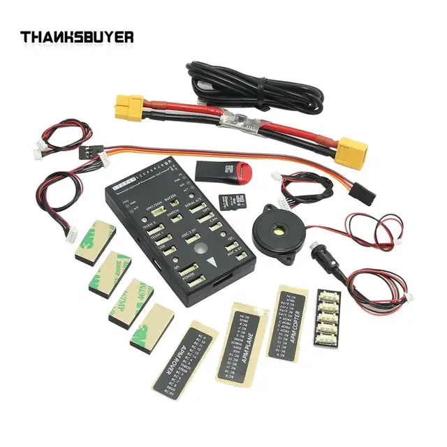 $103.66  Thanksbuyer Pixhawk 2.4.5 Flight Control Combo Flight Controller with Power Module Buzzer for UAV D