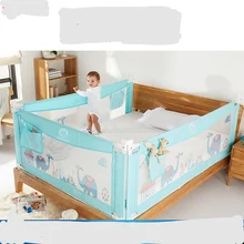 Детский манеж забор для обеспечения безопасности ребенка высота подъема 68-85 см детский забор barriere de securite enfant piscina bebe направляющая кровати 1,2/1,5/1,8/2 м