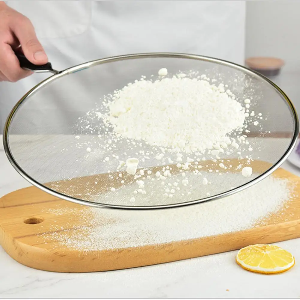Anti Grease Oil Splatter Screen Mesh Pot Lid Cover Oil Proofing Frying Pan Cover Lid Filter Cooking Tools Kitchen Accessories