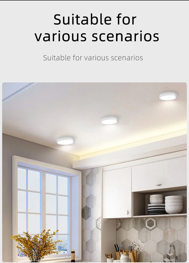 Surface Mounted LED Downlight 5W 10W 15W Ceiling Lamps Ultra-thin Decorative Spot Led Lights 220V For Living Room Home Lighting