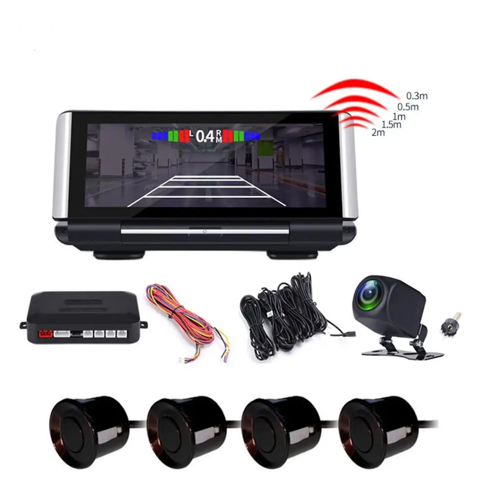 

7-inch Central Control Parking Sensor Driving Recorder Full Screen Intelligent Dual Video Auto Accessories