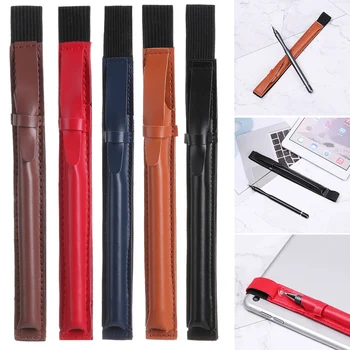 

1 PC Dust Proof Leather Touch Screen Pen Cover Tablet Pen Holder Protective Case for Apple Pencil Anti-Lost Pen Bag 5 Colors