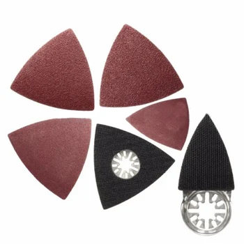 

40* Mix 60 80 120 Grits Sander Paper + Sanding Disc Kit for Fein Bosch Multitool