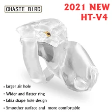 CHASTE BIRD, новинка 2021, мужской набор для HT-V4 верности, Keuschheitsgurtel, клетка для члена, кольцо для пениса, бондаж, ремень, фетиш, взрослые секс-игрушки