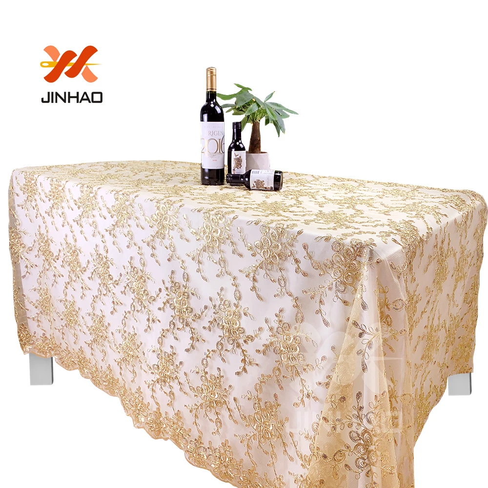 

2019 The Hot Selling Merry Christmas Rectangular Tablecloth Embroidered Tablecloths For Weddings Or Party Decoration