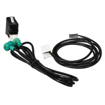 

For BMW E60 E63 E87 E91 E92 AUX USB cable 1.5m CD Changer Audio Switch
