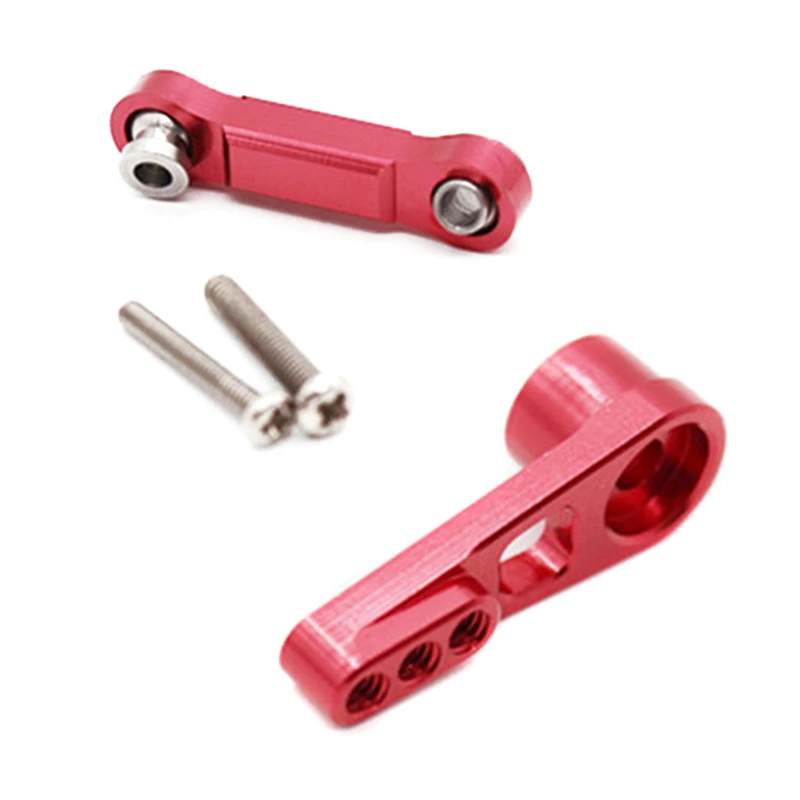 Servo Rudder Rod Metal Upgrade Rc Car Parts For Wltoys A959-B A969 A979 Red &amp 1 Pcs 25T Arm Horn A949 A9 | Электроника