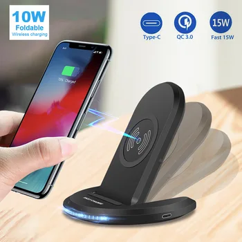 30000 mahのチーワイヤレス充電器パワーバンク内蔵4ケーブルミラーがれポータブル外部バッテリー充電器iphone