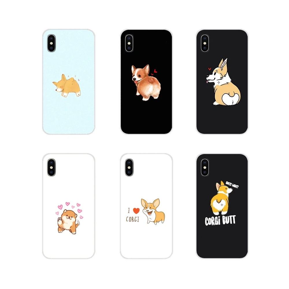 Для Samsung Galaxy S2 S3 S4 S5 Mini S6 S7 Edge S8 S9 S10E Lite Plus сексуальные Мультяшные собачьи задницы