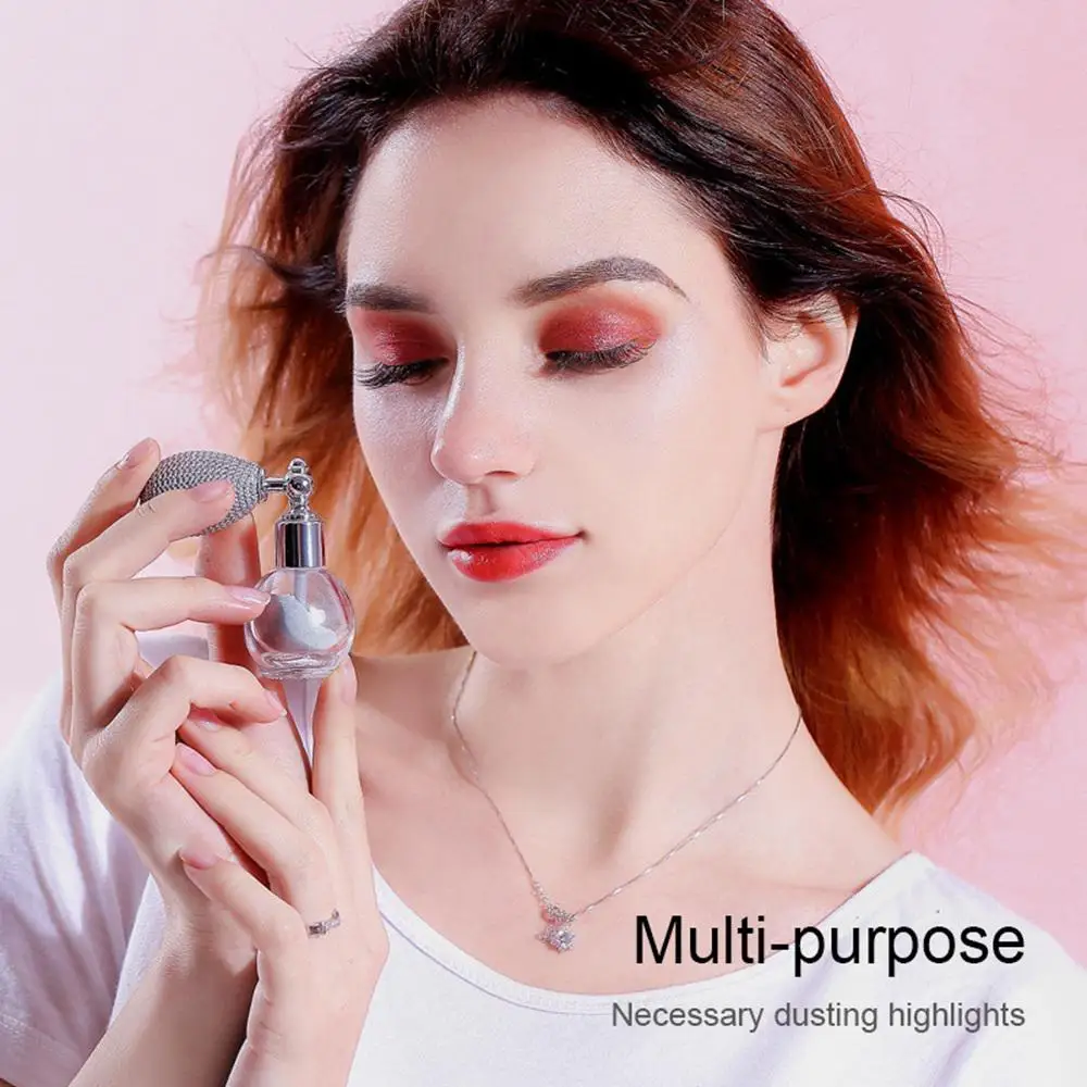 Makeup High-gloss Glitter Powder 4 Color Atomiser Perfume Bottle Spray Shiny Glitters for Arm Face Hair