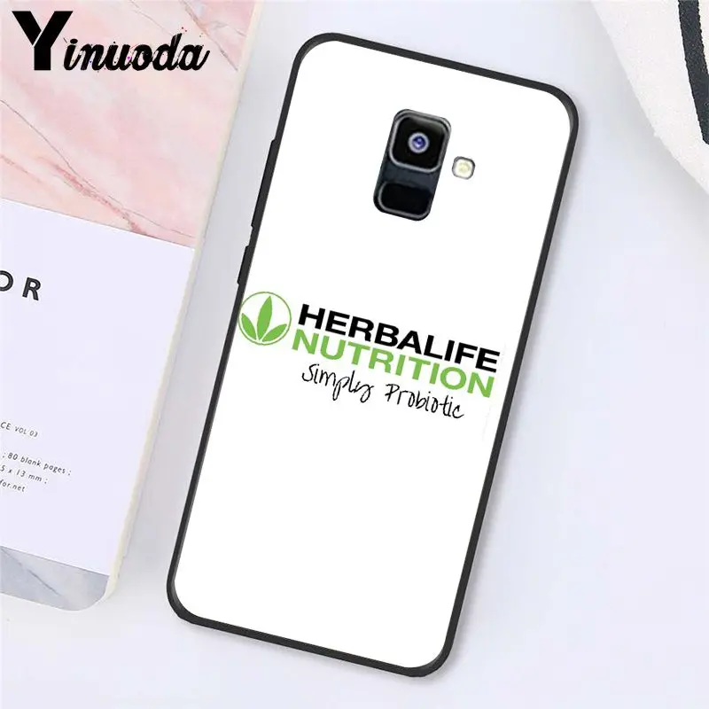 Yinuoda черный Herbalife чехол для телефона для Samsung Galaxy A7 A50 A70 A8 A3 A6 A6Plus A8Plus A9