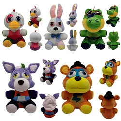 FNAF peluches Kawaii Freddys para niños, peluches de animales Foxy Bonnie, oso Ribbit, regalo de cumpleaños