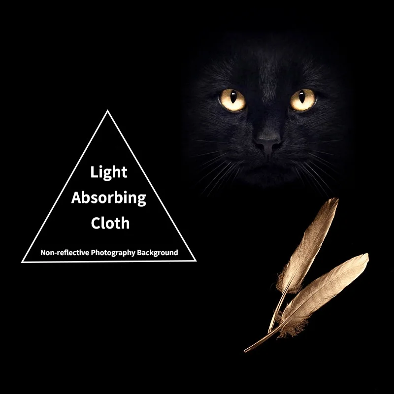 NonreflectivePhotographyBackgroundBlackFlockingLightAbsorbing