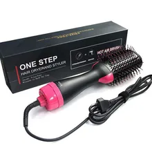 Professional 4 IN 1 One Step Hair Dryers Hot Brush Blow Drier Electric Hair Straightener Comb Dropshipping 20#512