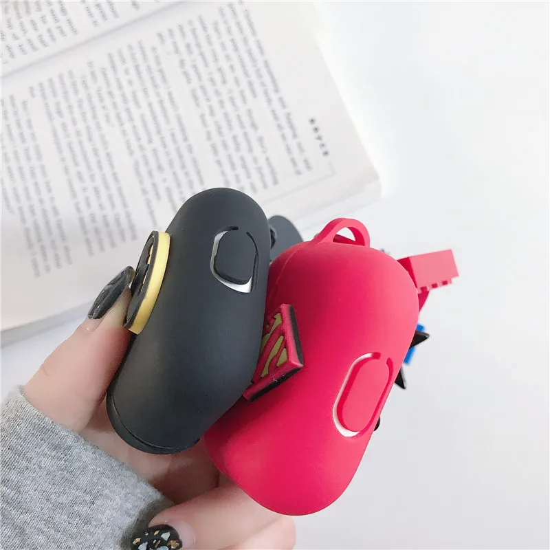 Милый чехол для наушников для AirPods Pro Marvel Hero, Бэтмен, капитан, беспроводные наушники, чехол, АНТИШОК для Apple Airpods 3, аксессуары