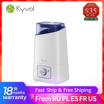 

Kyvol Vigoair HD3 Humidifier Diffuser 4.5LHome Office Cool Mist Humidifiers Purifier 360° Nozzle Auto Shut-off 75 Hour Runtime,