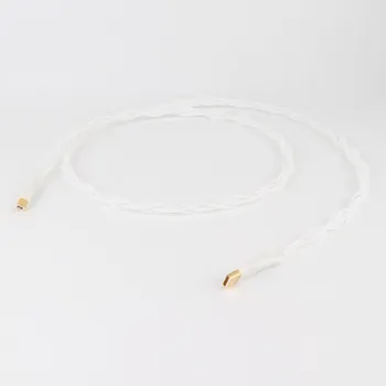 

Pure Silver Decoder Hifi Fever USB (A - B)Line DAC Data Cable 1M Audio USB Cable