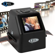 Tragbare Digitale Film Slide Scanner Konvertieren 35mm 135 110 126KPK Super 8 Slides & Negative zu 22 Mega Pixel JPEG 2.4 