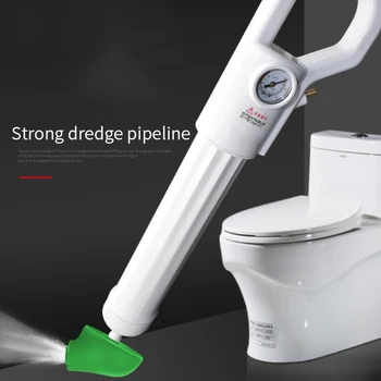 Hoge Druk Lucht Afvoer Blaster Gun Afvoer Verstoppen Baggeren Gereedschap Krachtige Toilet Plunger Vijzel Reiniger Voor Badkamer Aanrecht Hoge Druk Lucht Afvoer Blaster Gun Afvoer Verstoppen Baggeren Gereedschap Krachtige Toilet Plunger Vijzel Reiniger Voor Badkamer Aanrecht