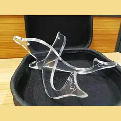Acrylic Kalimba Holder Stand Clear Dolphin Thumb Piano Rack Musical Instrument Parts for Music Lovers Playing Accessories
