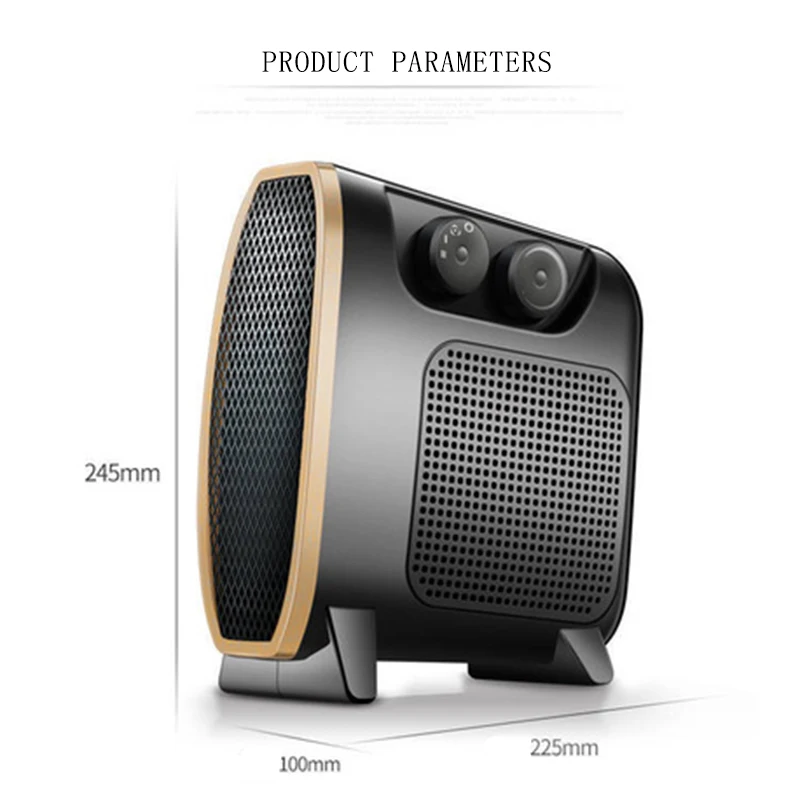 Портативный офисный обогреватель 220 в 1500 Вт мини электрический для дома удобный