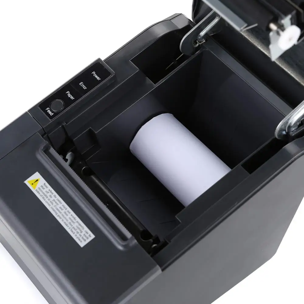Супермаркет банкнот печатная машина USB параллельный интерфейс pos принтер дешевый 80 Термальный чековый принтер с резаком