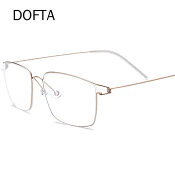 

DOFTA Titanium Optical Glasses Frame Men Alloy Prescription Eyeglasses Brand Designer New Women Myopia Eyewear 7002