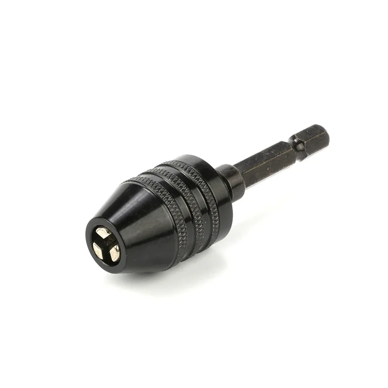 0.3-6. 5mm Quick-Change Hexagonal Shank Three-jaw Self-Centering Auger Bit Chuck 3.6 Electric Grinder Drill Chuck