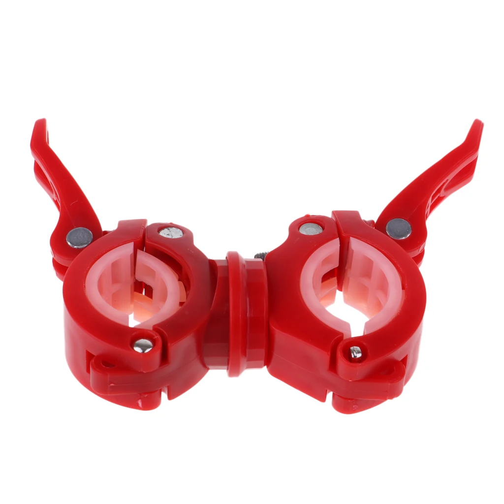 Bike Flashlight Torch Clamp/Bicycle Air Pump Clip Holder/Cycling Light Torch Grip Bracket, Reliable and Easy to Use