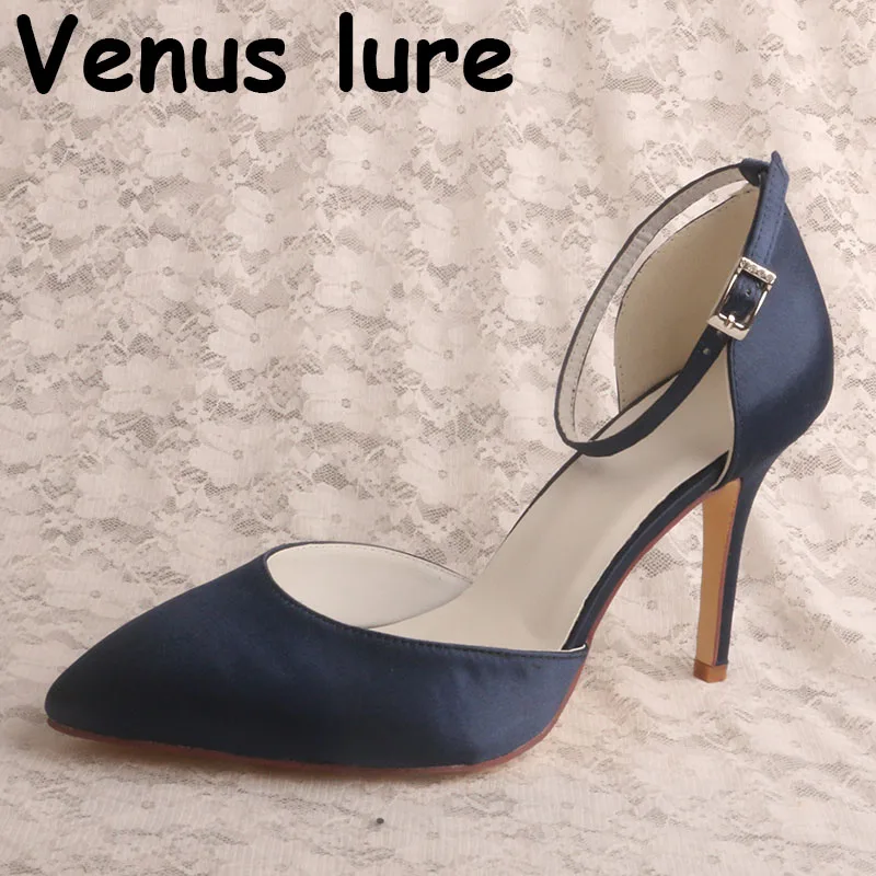 

Luxury Designer Pointed Toe Shoes Party Wear with Ankle Strap