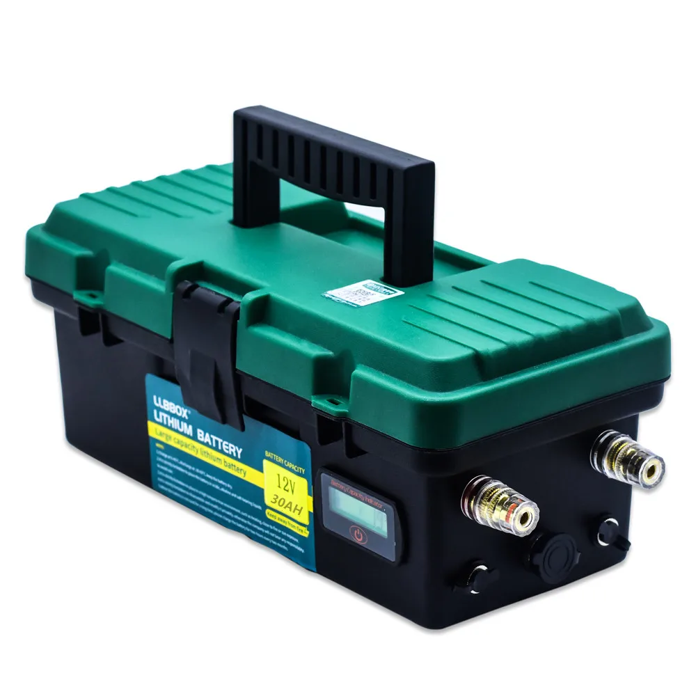 12V30AH литиевая аккумуляторная батарея настоящей емкости 12V30ah литиевая батарея для светодиодный лампы, солнечной лампы и т. Д