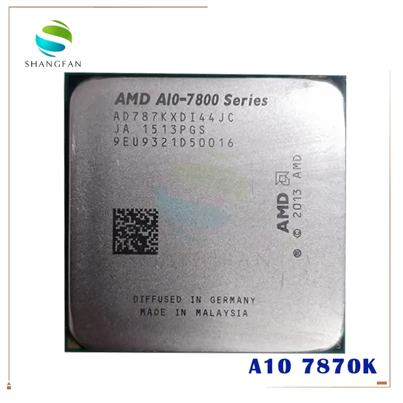 Amd A10 Series A10 7870 A10 7870k A10 7870k 3 9 Ghz Quad Core Cpu Processor Ad787kxdi44jc Socket Fm2 Cpus Aliexpress