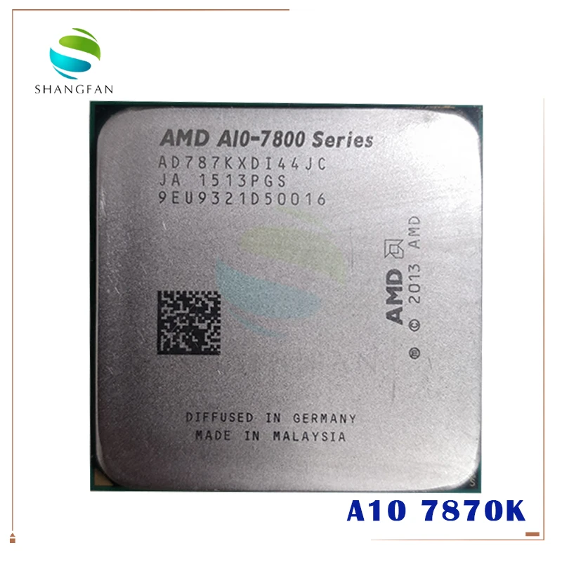 AMD A10 Series 7870 7870K 3 9 ГГц четырехъядерный процессор AD787KXDI44JC разъем FM2 +|Процессоры| |