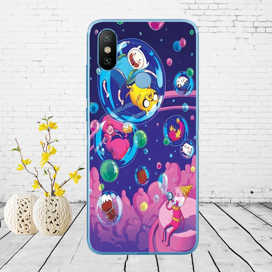 2 02 adventure time cute Beemo BMO Джек Финн Lumpy Мягкий силиконовый чехол для Xiao mi Red mi 6 6a mi 8 a2 lite note 5 6 pro 7 Case - Цвет: 2