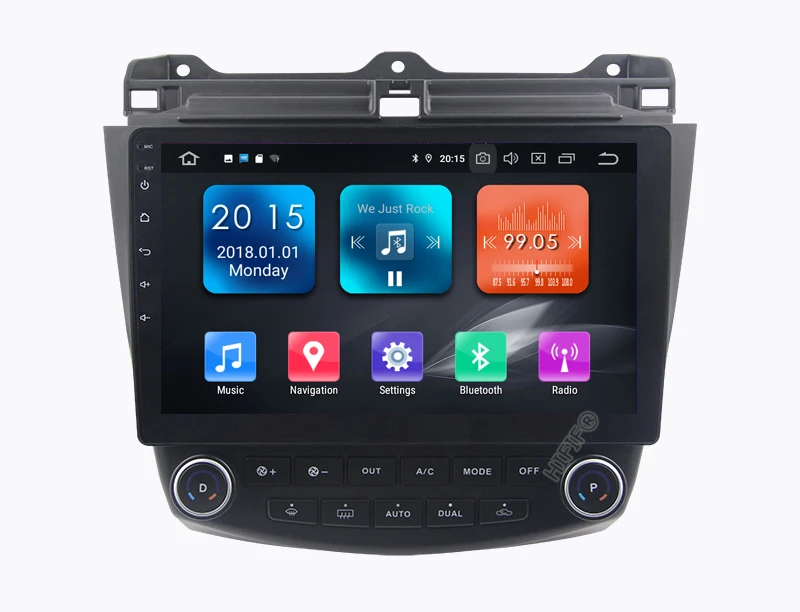 Clearance Android 9.0 Headunit Car Stereo Sat Navi For honda Accord 7 2003-2007 accord7 GPS Navi Radio Bluetooth Steering Wheel Control 4