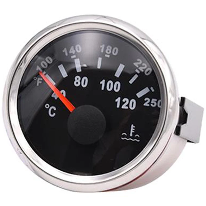 52mm Water Temp Gauge adapter Waterproof Digital racing car temperature auto gauge Boat 12V meter temperatura moto motorcycle | Автомобили