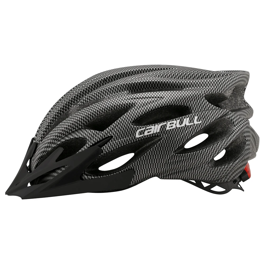 Casco da ciclismo Light Road Mtb Mountain Bike bicicletta Led Casco 54-62cm per uomo donna Visored Casco da bicicletta Casco accessori