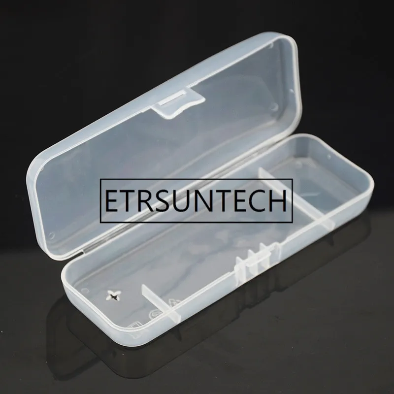 300pcs Men Universal Shaver Storage Box Handle Box Full Transparent