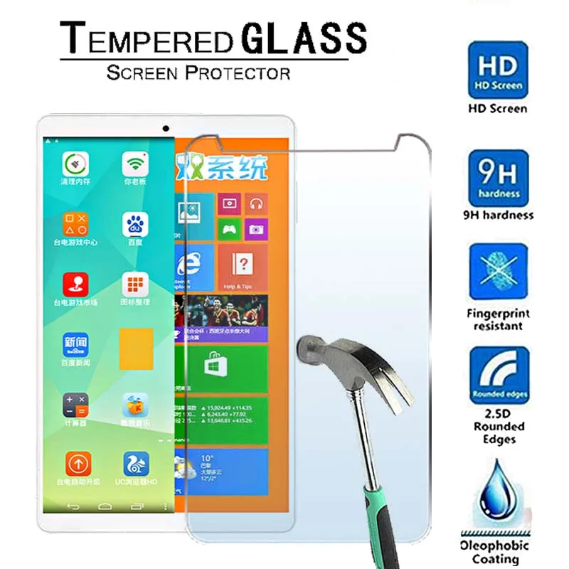 

For Teclast X80h -Premium Tablet 9H Tempered Glass Screen Protector Film Protector Guard Cover