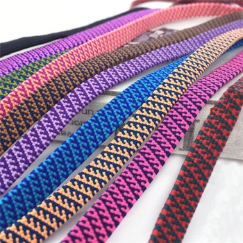 

New 8mm Hollow Flat Elastic Rubber Bands Colour Nylon ElasticTape Double-Sided Elastic Belt For Clothing Sewing Accessories
