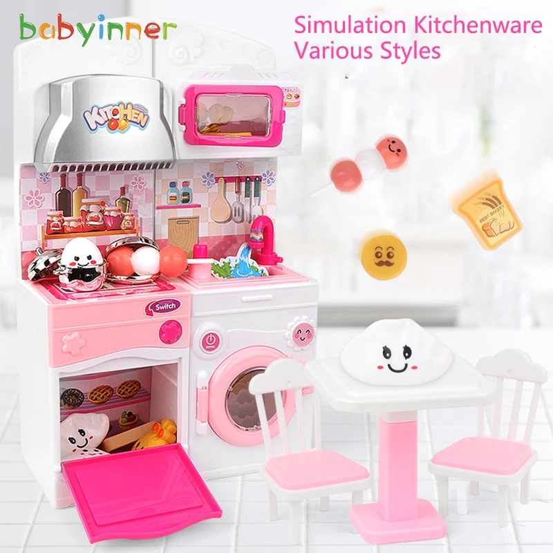 Baby Inner Family Kitchen Pretend Play 