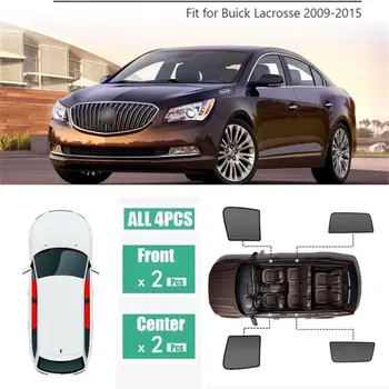 

For Buick LaCrosse 4Pcs Windows Sunshade Ray Protector Mesh Block Privacy Visor