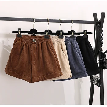 激安 女性服服秋冬2020新ファッションカジュアルため緩いコーデュロイカーキ黒ベージュ底韓国スタイル