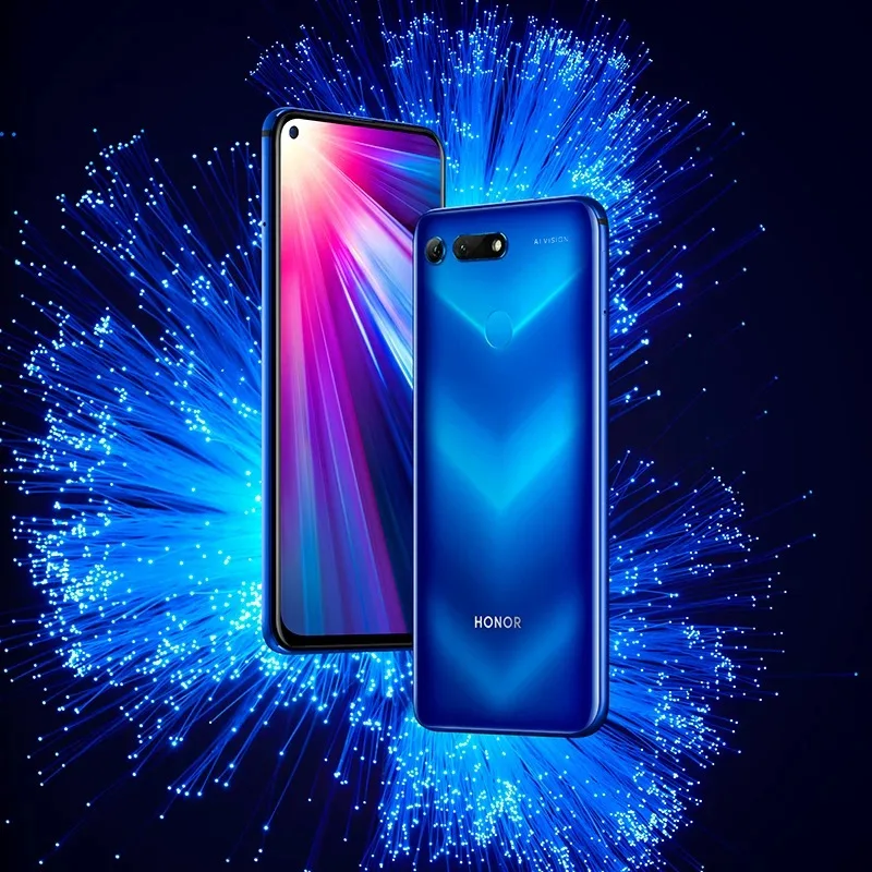 Honor V20 View 20 Смартфон Android 9,0 kirin 980 Восьмиядерный сканер отпечатков пальцев ID 6,4 дюймов 3* камеры 4000 мАч сотовый телефон