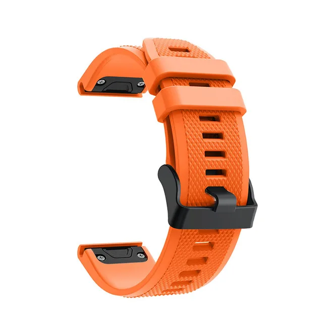 7 26 22 20 мм для Garmin Fenix 5 5X 5s Fenix 3 Смарт-часы ремешок Quick Release Easy Fit силиконовый наручный ремешок для часов Ремешок - Цвет: 7