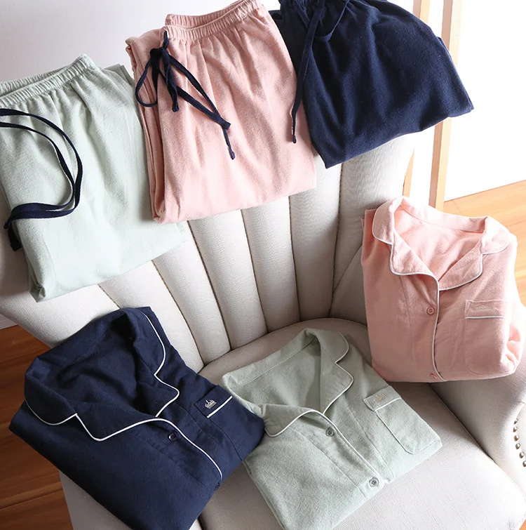 

A Generation of Solid Color Household Set, Pajamas Two-Piece Set Entity
